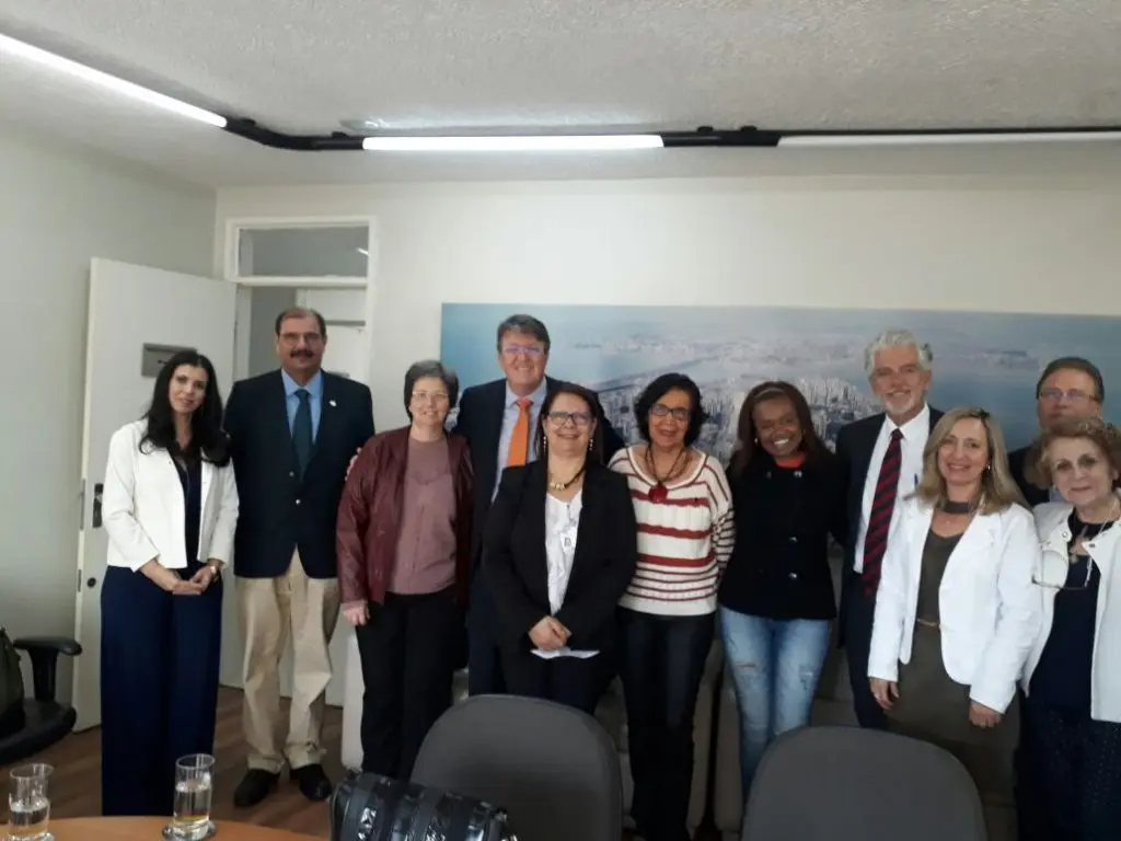 Audiência com o Presidente do Conselho Nacional de Educação e Conselheiros