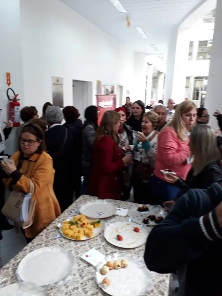 Momento do Coffee Break do XXVI Seminário da AOESC