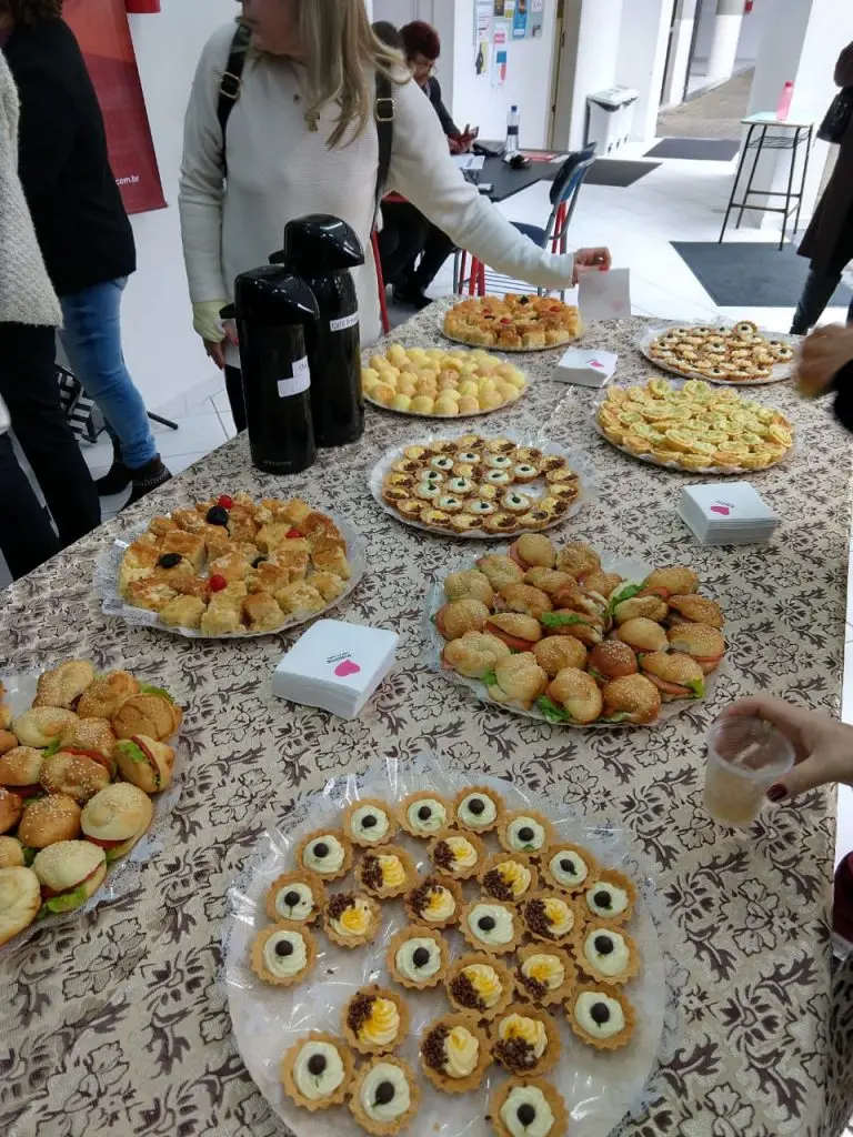 Momento do Coffee Break do XXVI Seminário da AOESC