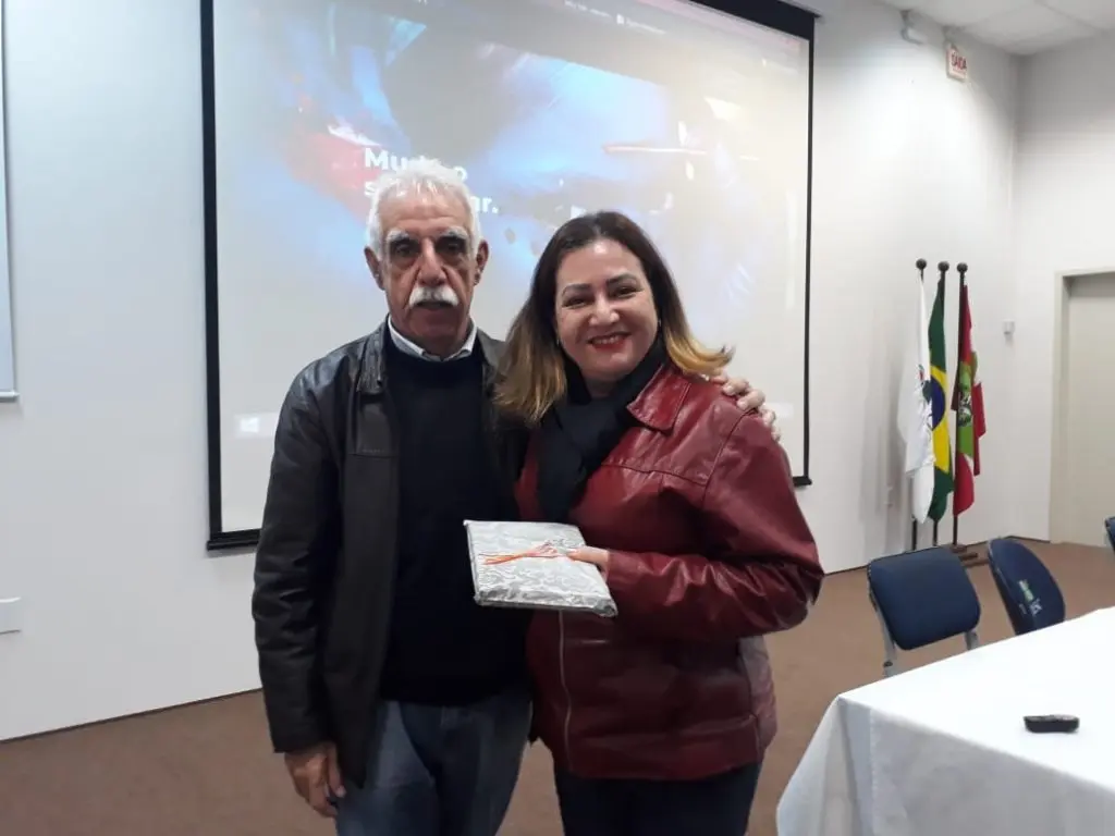 Entrega de prêmios do sorteio 