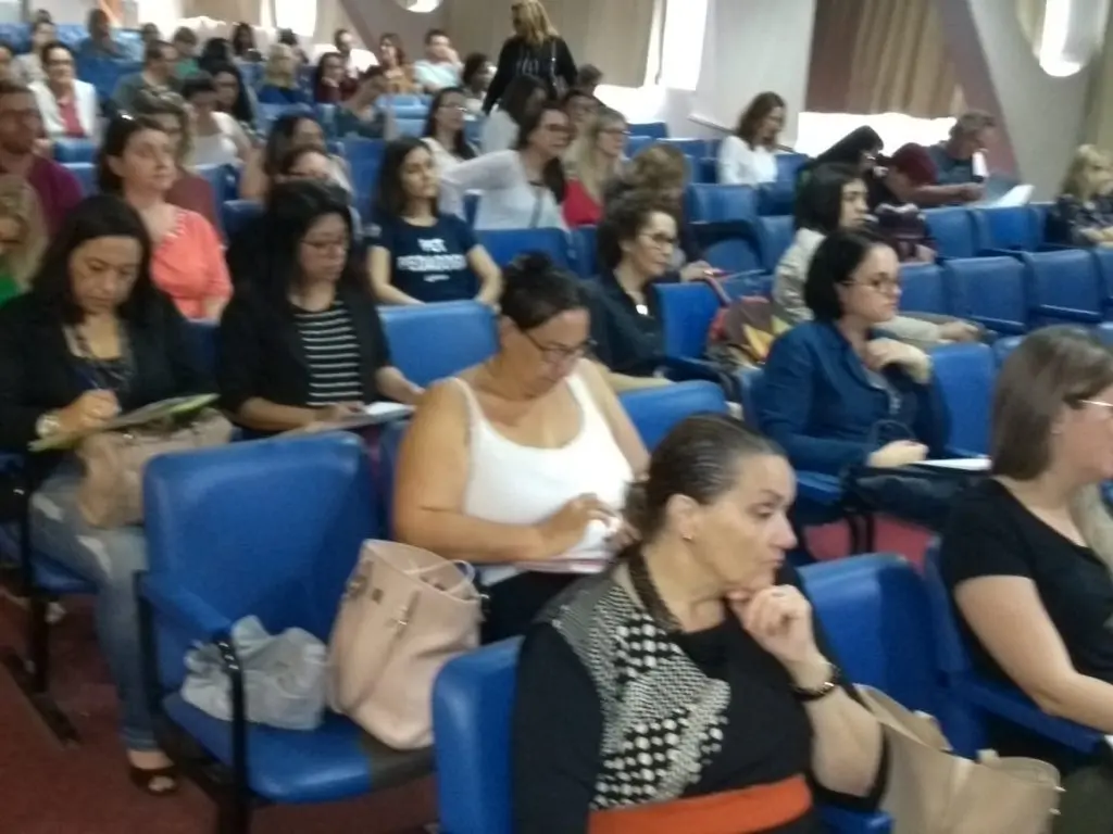 Público do XXVII Encontro Estadual de Supervisores Escolares de Santa Catarina