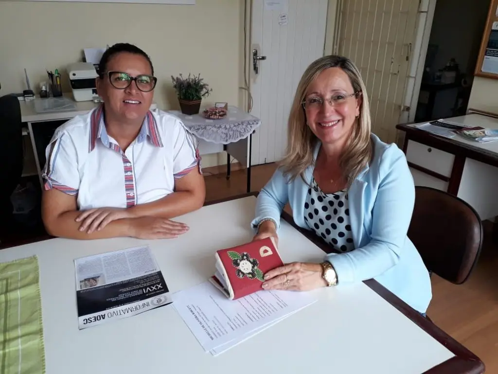 Entrevista com nossa primeira candidata a vaga de Estágio da AOESC. Aluna Michelle de Oliveira Borgett da UDESC/FAED.